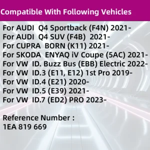 WESTGUARD Activated Carbon Cabin Filter For VW Volkswagen ID.3 ID4X ID6X CROZZ Audi Q4 e-tron Skoda Enyaq MK9016-2 SP1059-2