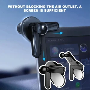 Mobile Phone Holder Base for Car Display Screen Universal 17mm Ball Head GPS Bracket Sticker Base for Tesla Model 3/Y/S/X