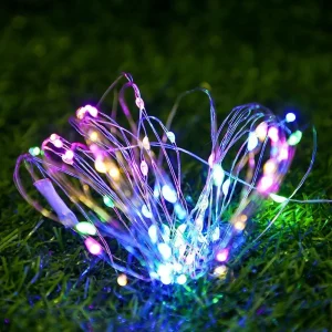 20M LED Lights Copper Wire String Lights USB Garland Fairy Lighting Strings for Holiday Christmas Wedding Party Decoration