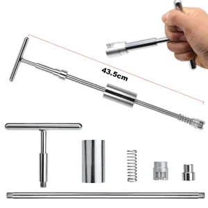 Car Dent Repair Sheet Metal Tools Auto Adjustable Width + T Dent Puller Slide Hammer Reverse Hammer Glue Kit car accessories