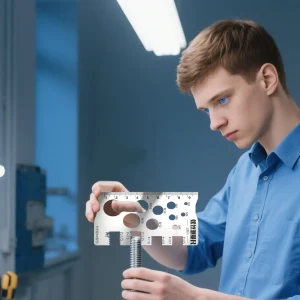 Thread Pitch Gauge Screw Measurement Ruler Professional Precise Gauge Checker Tool for Nut Bit Thread Screw Measurement