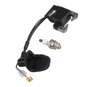 NEW Performance Red IGNITION COIL for 43cc 47cc 49cc Mini Quad Pocket Dirt Bike ATV 2-Stroke Engine part with spark plug