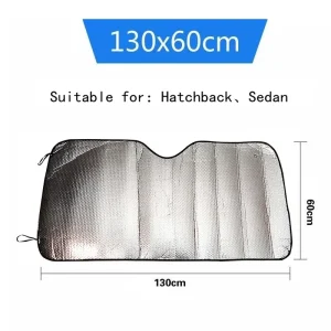 Car Front Windscreen Cover Foldable Snow Cover Winter Windshield Sunshade Outdoor Waterproof Anti-UV Protection Auto Accessories