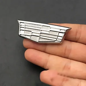 Metal Car Sticker Front Rear Side Emblem Badge for Cadillac Logo Escalade CTS ATS SRX XTS XT5 STS CT5 CT6 BLS XLR Accessories