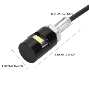 2pcs 5630 chip DRL led Eagle eye motorcycle Signal light bulb License plate light Taillights Rear fog lights LED indicator light