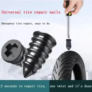 Car Tire Repair Rubber Nail Sleeve General Motors Motorcycle Tire Repair Nail Truck Motorcycle Bicycle Tire Puncture Repair Tool