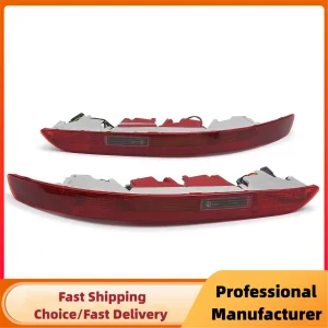 Car Rear Bumper Tail Light For Audi Q5 2.0T 2009-2017 8R0945096 8R0945095 4-Holes Rear Bumper Brake Light Signal Lamp