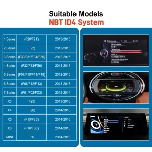 LEXXSON Wireless Carplay for BMW F10 F01 X5 E70 X3 F25 F30 F31 F20 F21 MINI NBT CIC System Android Auto OEM Integration Module