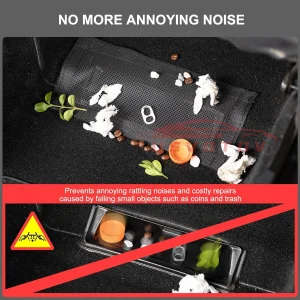 2pcs Backseat Air Vent Cover for Tesla Model 3 & Model Y Rear Seat Air Condition Outlet Protector Car Air Vent Mesh Accessories