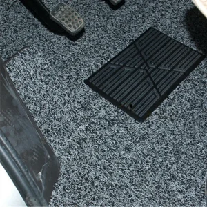 Car Carpet Plate Floor Pad Heel Foot Mats Pedal Patch PVC Waterproof Auto Anti-skid Pad Universal Interior Parts