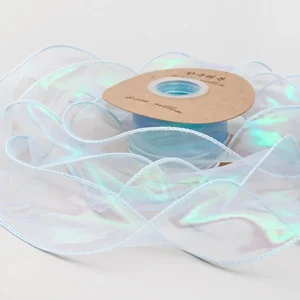 9Yards Mermaid Lace Fabrics Effect Laser Neon Luster For Women Dress 6CM Wide