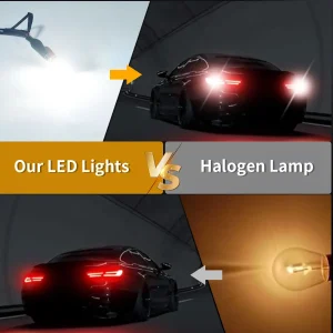 10Pcs Red Yellow White W5W T10 WY5W 192 194 168 LED Car Bulbs for Automotive Reading Width Clearance Turn Signal Lights