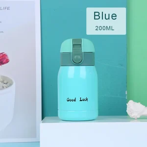 300ML Thermal Mug Beer Cups Stainless Steel Vacuum Flask Insulated Tumbler Cup with Lid Travel Water Bottle 20oz Tea Coffee Cup