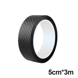 Carbon Fiber Sticker Car Door Sill Protector Film Auto Door Sill Edge Side Mirror Anti Scratch Tape Waterproof Stickers