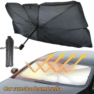 Car Sunshade Umbrella Car Sun Shade Protector Parasol Summer Sun Interior Windshield Protection Accessories For Auto Shading