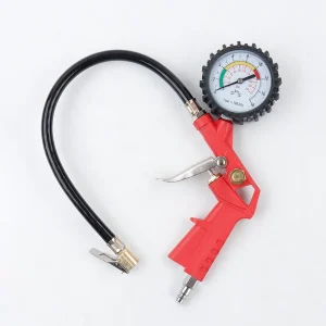 EU Interface Tire Pressure Gauge For Car Motorcycle SUV Inflator Pumps Tire Repair Tools Pressure Gun Type For Air Compressor