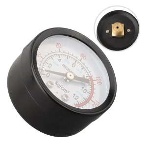 1pc Y40/Y50 Pressure Gauge 0-180PSI GasWater Fuel Liquids Meter Pressure Gauge Accurate Pressure Monitoring For Air Compressor