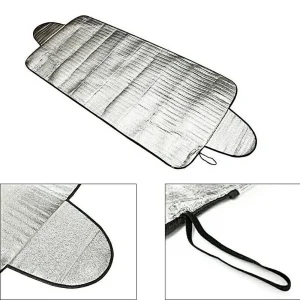 Car Windshield Sunshade Curtain Front Window Sun Shade Protector Foldable Car UV Protection Sunshade Auto Windscreen Visor Cover