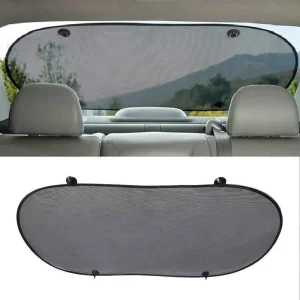1pc/2pcs  Sun Shade Vehicle Shield Visor Protection Back Car Window Shade Mesh Sunshade Screen Heat Insulation UV Protection