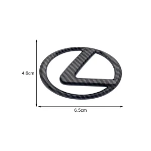 ABS Car Steering Wheel Center Emblem Sticker Accessories For Lexus NX IS 250 RX GS UX RX300 RX350 CT200H GX460 ES LX Fsport GX