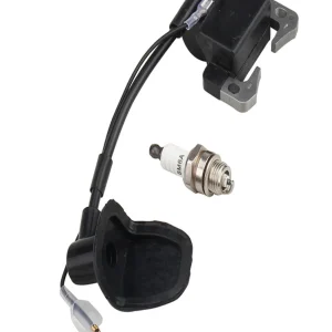 NEW Performance Red IGNITION COIL for 43cc 47cc 49cc Mini Quad Pocket Dirt Bike ATV 2-Stroke Engine part with spark plug