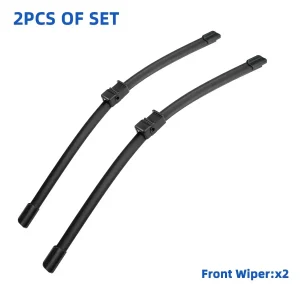 2pcs Wiper Blades Brushes For Bmw 5 Series F07 F10 F11 2011-2016 LHD Front Windshield 26"+18"  520i 523i 528i 530i 535i 550i
