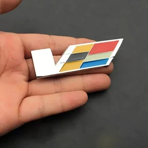 Metal Car Sticker Front Rear Side Emblem Badge for Cadillac Logo Escalade CTS ATS SRX XTS XT5 STS CT5 CT6 BLS XLR Accessories