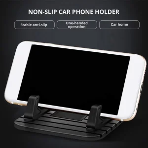 Car Dashboard Silicone Mount Phone Holder Non Slip Mat GPS Navigation Bracket  For iPhone Samsung Android Smart Phones Keys