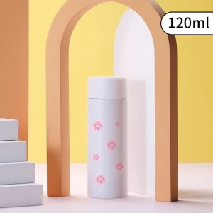 120ml Mini Thermos Vacuum Flasks Cup Insulated Stainless Steel Mug Portable Wate Rbottle Keep Hot Cold Garrafa Termica