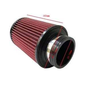 60mm 70mm Air Filter High Flow Cold Air Intake Universal Filters Vehicles Air Filters Car Accessories