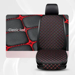 New Universal Car Seat Cover Back Cushion Pu Leather Minimalism Protective Seat Cushion Wear-resistant Car Interior Accessories