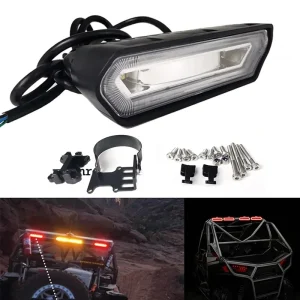 Three Colors UTV Brake Stop Lamp Car ATV Red Brake Tail Light chase For Can Am Maverick X3 Commander For Polaris RZR 1000 800