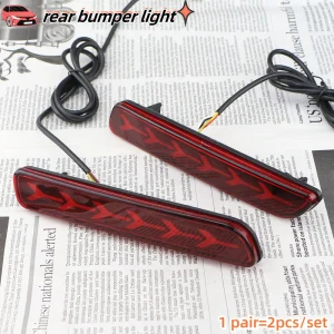 2Pcs LED Brake Lights for Suzuki Ertiga Ciaz Vitara S-Cross SX4 Splash Rear Bumper Reflector Tail Lamp