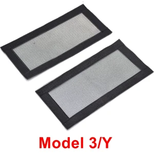2pcs Backseat Air Vent Cover for Tesla Model 3 & Model Y Rear Seat Air Condition Outlet Protector Car Air Vent Mesh Accessories