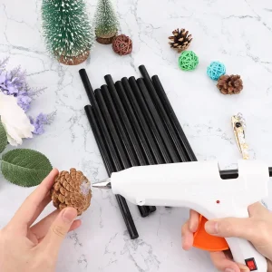 Paintless Dent Repair Hot Melt Glue Sticks 7mm Black High Bond Adhesive for Car Dent Removal & Home DIY Repairs