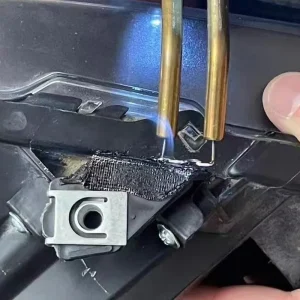 Car Bumper Stainless Steel Repair Mesh Plastic Crack Repair Mesh Welding Wire Mesh Net For Bumper Body Hood Vents 15x20cm