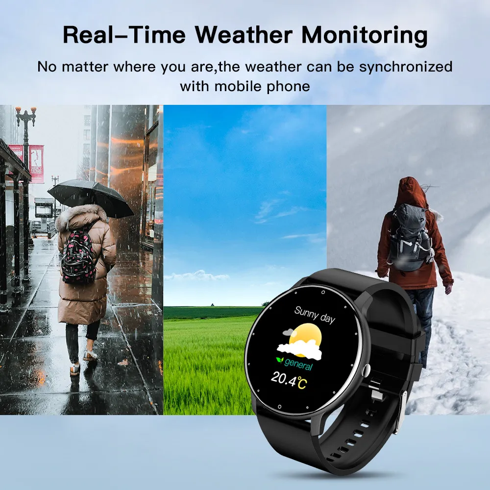 NEW ZL02 Men Smart Watch Heart Monitor Wireless Call Fitness IP68 Waterproof Sports Women Smartwatch for IOS Android Phones 2026 - Image 4