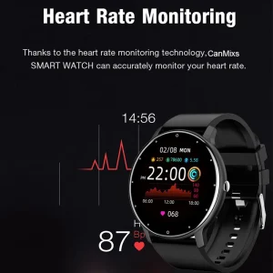 NEW ZL02 Men Smart Watch Heart Monitor Wireless Call Fitness IP68 Waterproof Sports Women Smartwatch for IOS Android Phones 2026