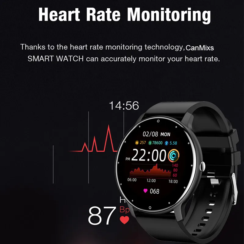 NEW ZL02 Men Smart Watch Heart Monitor Wireless Call Fitness IP68 Waterproof Sports Women Smartwatch for IOS Android Phones 2026 - Image 2