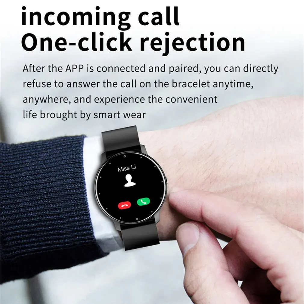 NEW ZL02 Men Smart Watch Heart Monitor Wireless Call Fitness IP68 Waterproof Sports Women Smartwatch for IOS Android Phones 2026 - Image 3