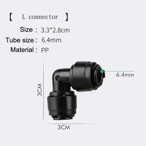 (50 Pieces/Lot) 6mm Low Pressure 0.1-0.5mm Stainless Steel Fog Misting Nozzles Connectors Garden Water Irrigation Sprinkler