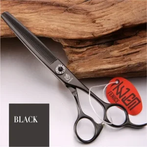 Fenice Professional High Quality Stainless Steel 6.5 inch Thinning Scissors for Pet Dog Grooming Thinner Thinning Rate 35%
