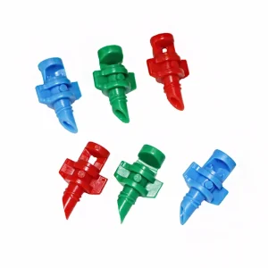 100Pcs 90°180°360° Male Thread Refraction Micro Nozzles Garden Greenhouse Drip Irrigation Sprinkler Atomized Sprayer Watering