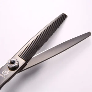 Fenice Professional High Quality Stainless Steel 6.5 inch Thinning Scissors for Pet Dog Grooming Thinner Thinning Rate 35%