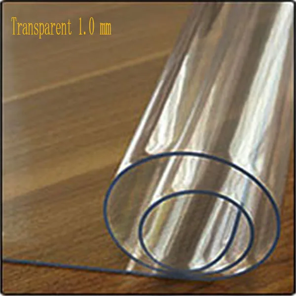 Transparent PVC table cloth frosted table top protective cover waterproof kitchen pattern oil table cloth glass soft cloth 1.0mm - الصورة 7