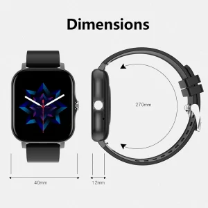 Original 1.83'' Smart Watch Fitness Clock Heart Monitor Sport Smartwatch Wireless Call Digital Wrist Watches for Men Women 2025