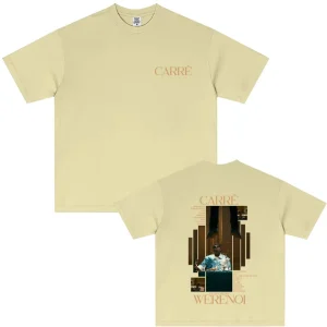 Rapper WeRenoi Carré Album Graphic Print T Shirt Men Women's Hip Hop Fashion Pop Music T-shirt Summer Male Casual Vintage Tshirt