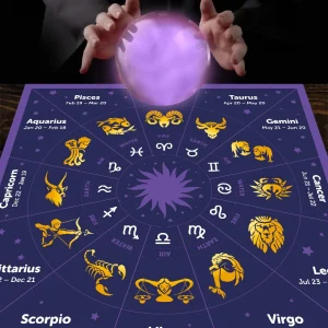 1pc Tarot card tablecloth, twelve constellations divination, starry sky altar cloth, Tarot card game decoration tablecloth