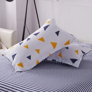 Simple plaid geometric pattern envelope rectangular pillowcases 2PCS 48x74cm pillow Cover for bedroom adult pillow case for bed