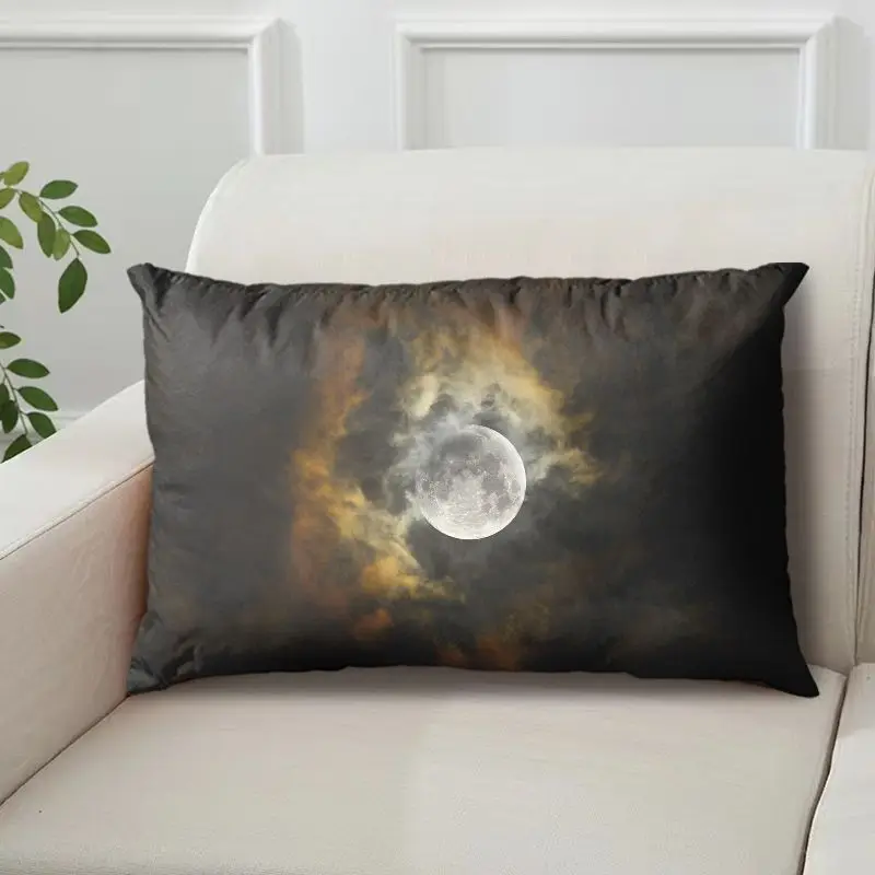 Internet-Famous Moon Pillow with Starry Night Scene, Single-Sided with Core, Pillowcase, Cushion Cover - Image 15